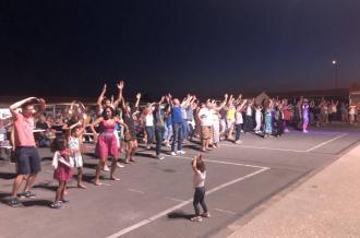 Sardinade et cracheurs de feu